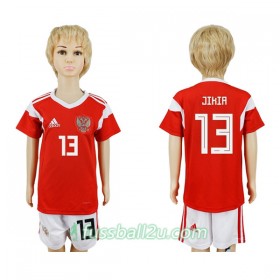 Günstige Fußballtrikots Russland Jikia 13 Kinder Heimtrikot WM 2018